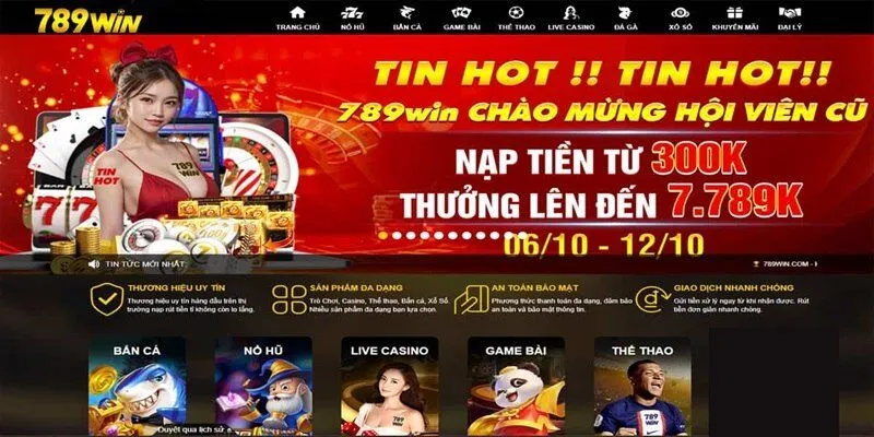Trang chủ nhà cái cho phép người chơi truy cập nhanh chóng